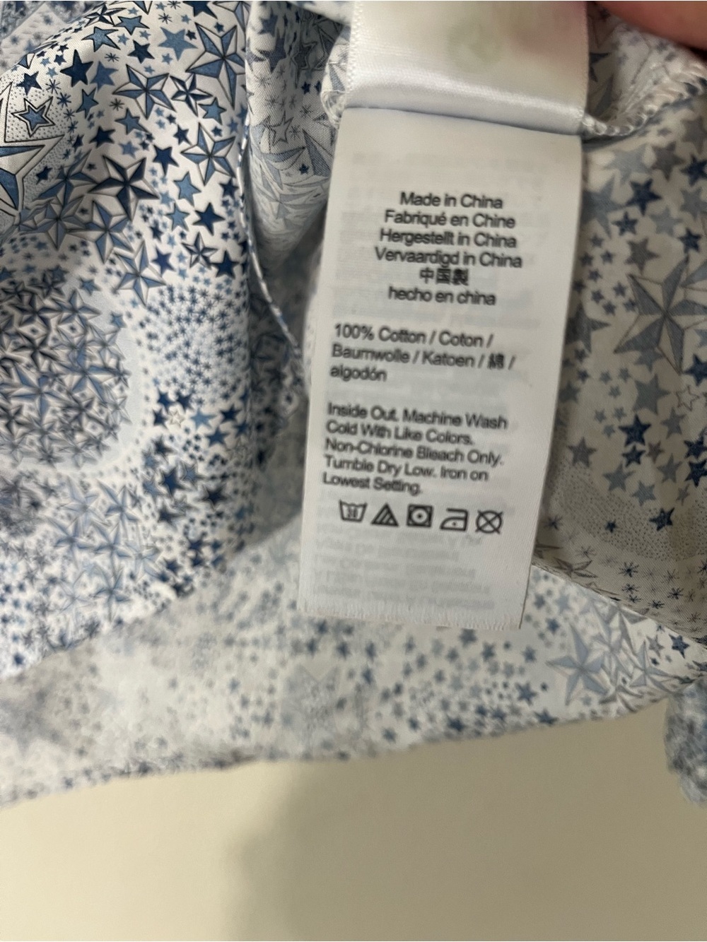 J Crew Scalloped Blouse in Liberty Adalejda Star Print - Picture 5 of 6
